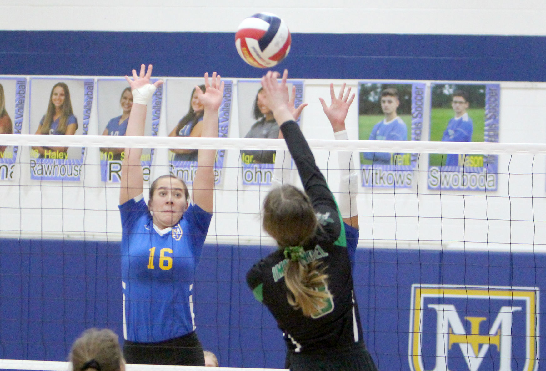 Eau Claire Immanuel Lutheran at McDonell volleyball 10-26-19